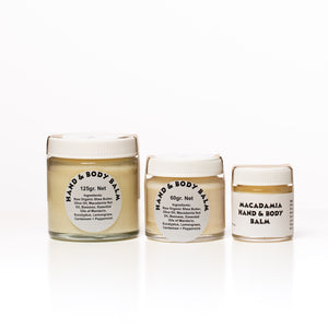 Macadamia Hand & Body Balm 60gr Net. (w. Essential Oils)