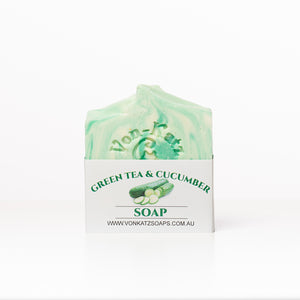 
            
                Load image into Gallery viewer, Green Tea &amp;amp; Cucumber Soap
            
        