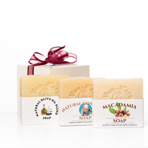 Gentle Care Pack 1 (3 Pack of Soaps) NOT Vegan friendly!!