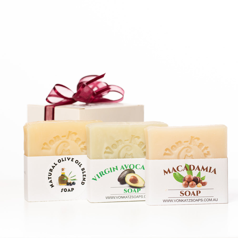 
            
                Load image into Gallery viewer, Gentle Care Pack 2 (3 Pack of Soaps) Vegan friendly
            
        