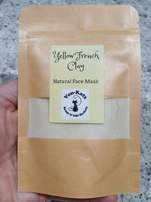 Yellow French Clay Face Mask